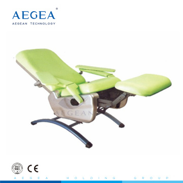 AG-XS104 multifunción colección de sangre equipo de flebotomía hospital silla manual ajustable